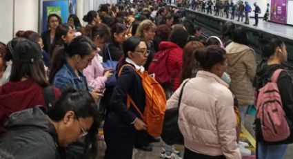 Metro de la CDMX inicia semana con fallas y retrasos: Caos en la Línea 3; colapsa Línea 12