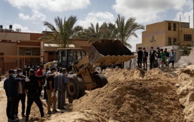 Fosa Clandestina en la Franja de Gaza