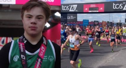 Él es Lloyd Martin, el atleta con síndrome de Down que rompió récord en Maratón de Londres 2024