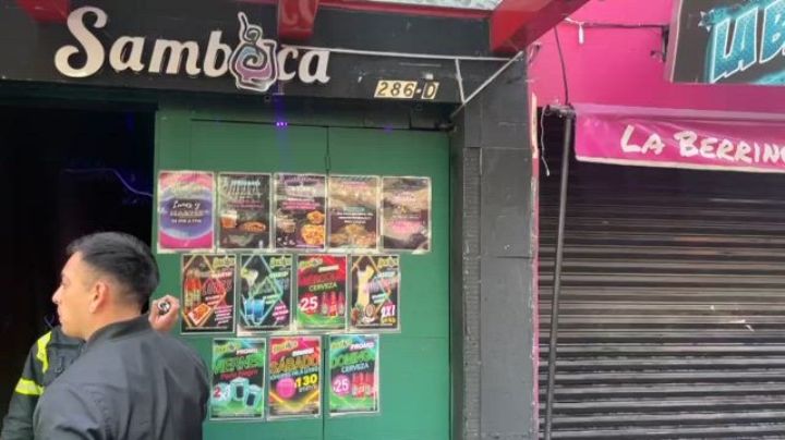 Incendio en el bar 'Sambuca' de la colonia Anáhuac moviliza a bomberos