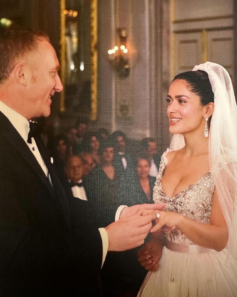 Boda de Salma Hayek