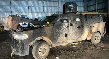 AMIC y militares aseguran taller donde blindaban vehículos 'monstruo' al norte de Sonora