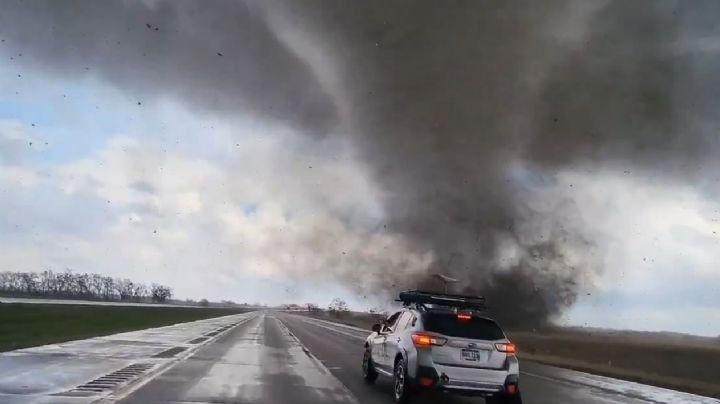 VIDEO: Así se viven los tornados en Nebraska, Estados Unidos; causan graves afectaciones