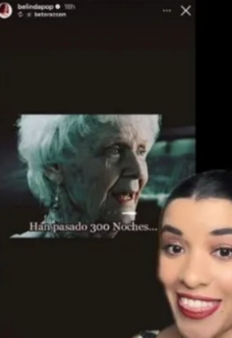 Belinda se burlaría de Cazzu con meme del Titanic