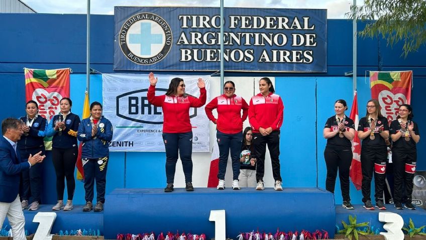 ¡Andrea Ibarra es de oro! La hermosillense brilla en Campeonato de Las Américas de Tiro Deportivo