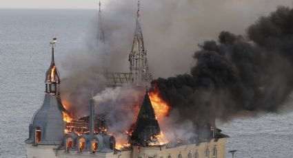 Rusia ataca el Castillo de Harry Potter en ucrania; el recinto se incendia, cinco muertos