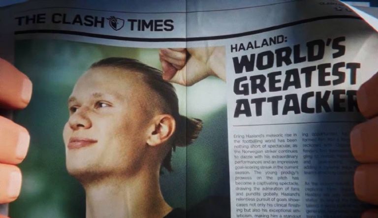 Erling Haaland, el Nuevo Rey Bárbaro de Clash of Clans: ¡Una Aventura de Fantasía y Fútbol!