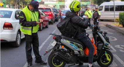 15 motociclistas terminan en el corralón tras operativo sorpresa en la Cuauhtémoc