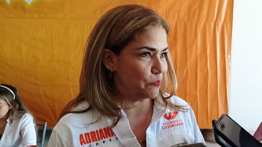 Adriana Torres asegura que su candidatura a alcaldesa de Cajeme es "un reto interesante"