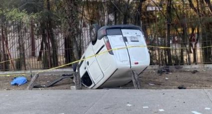 Fatídico accidente: Fuerte volcadura deja un muerto en Deportivo Oceanía, en CDMX