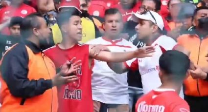 VIDEO: Difunden pelea entre aficionados del Toluca tras goleada al Atlas en La Bombonera