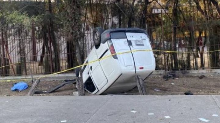 Fatídico accidente: Fuerte volcadura deja un muerto en Deportivo Oceanía, en CDMX