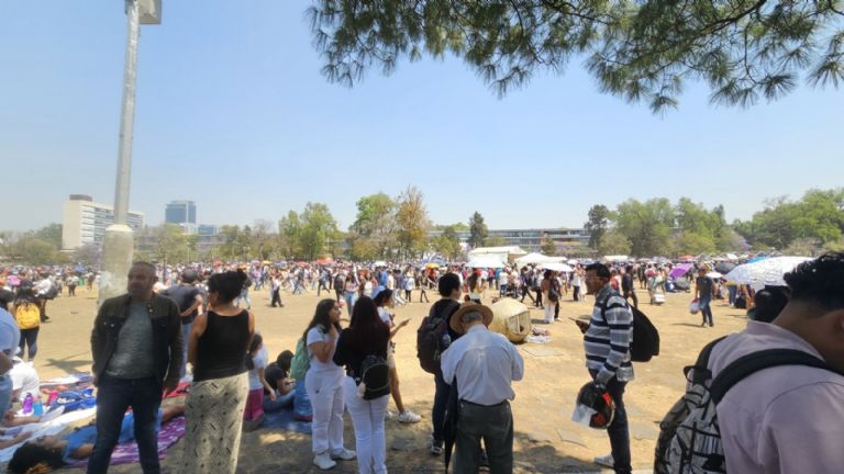 Eclipse Solar en Ciudad Universitaria