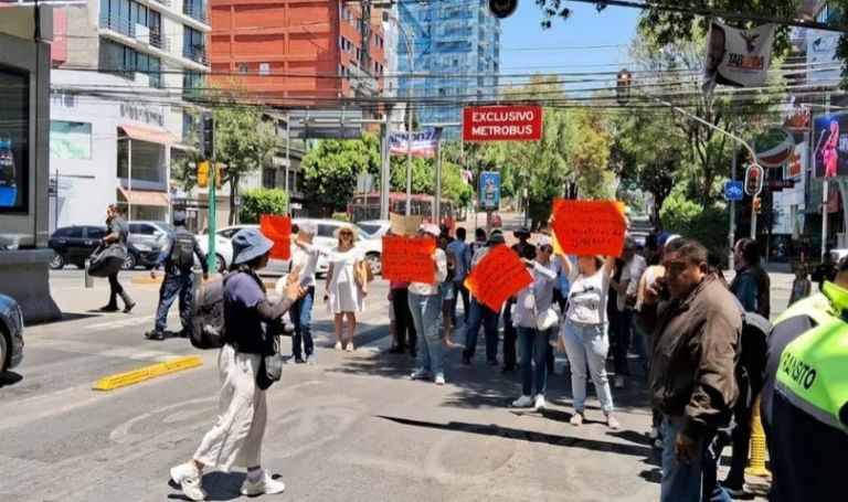 Bloqueo por agua contaminada
