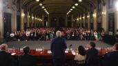 Foto ilustrativa de la nota titulada FOTOS: Así fue la reunión de AMLO con legisladores de Morena en Palacio Nacional