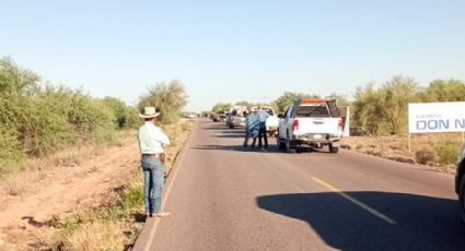 Violenta mañana en Sonora: Abandonan cinco cuerpos en la carretera Caborca- Y Griega