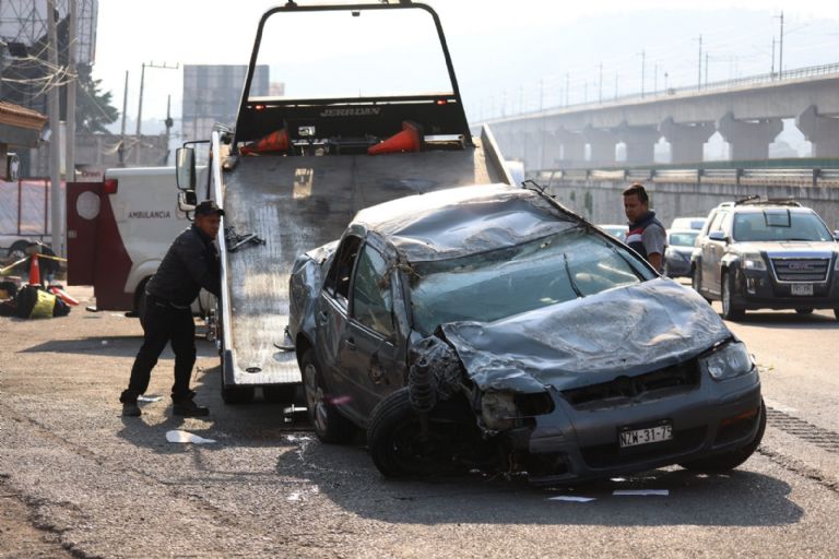 Accidente en la México-Toluca