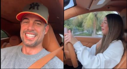 Tras acusación de violencia doméstica, William Levy reaparece con su hija Kailey