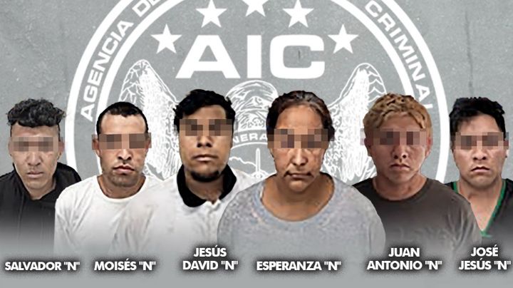 Capturan a seis integrante de banda criminal en Guanajuato; era operada por una mujer
