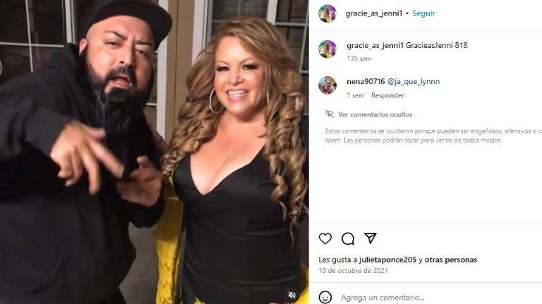 Gracie es imitadora de Jenni Rivera