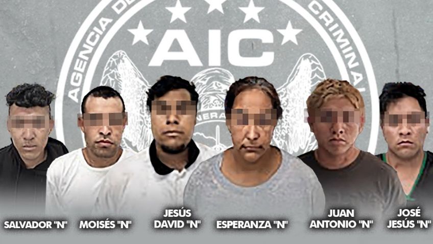 Capturan a seis integrante de banda criminal en Guanajuato; era operada por una mujer