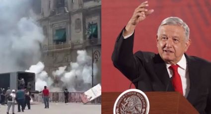Ayotzinapa: Esto dijo AMLO sobre el ataque a Palacio Nacional que dejó 26 víctimas