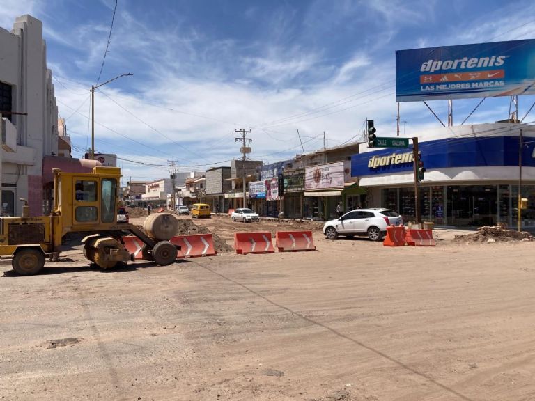 Pavimentación en la calle Chihuahua