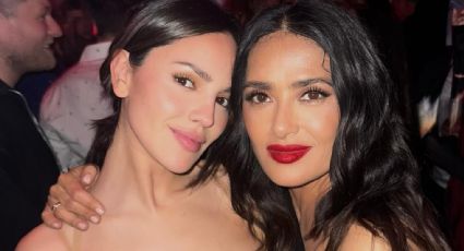 Salma Hayek y Eiza González dejan atrás los rumores de enemistad durante evento de Gucci