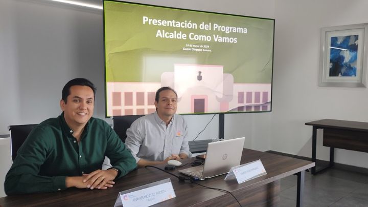 'Cajeme cómo vamos' presenta programa 'Alcalde cómo vamos'; ofrecerá datos semestrales