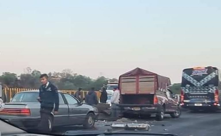 Accidente en la México-Puebla