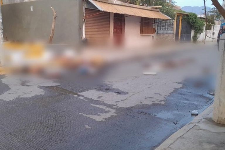 Las víctimas permanecen en calidad de desconocida. Foto: Twitter