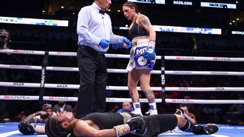 La boxeadora cajemense Alejandra 'Rockera' Guzmán es galardonada por el CMB