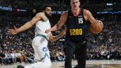 Foto ilustrativa de la nota titulada Adiós al campeón: Timberwolves de Minnesota remontan y dejan fuera a Nuggets de Denver