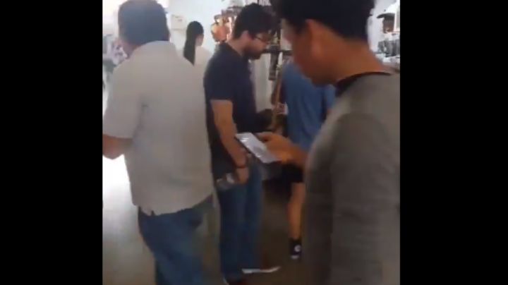 VIDEO: Acosador grababa por debajo de las faldas de mujeres en Feria de Puebla