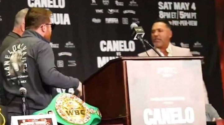 'Canelo' Álvarez desafía a De la Hoya a demandarlo: "Bienvenido, que lo haga"