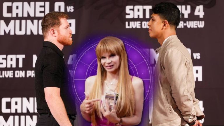 La predicción de Mhoni Vidente: ¿Quién se alzará con la victoria en el esperado duelo entre Canelo Álvarez y Jaime Munguía?