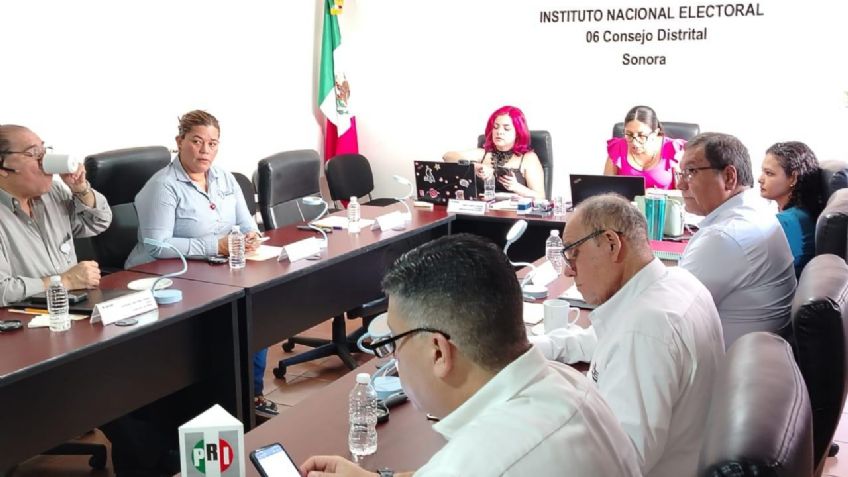 Junta distrital de Cajeme, en Sonora, entrega lista nominal