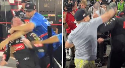 VIDEO: Se desata fuerte pelea campal entre pilotos durante el Nascar All Star Race 2024