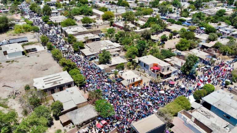 Más de 18 mil peregrinos celebran las Fiestas Tradicionales del Espíritu Santo en Etchojoa