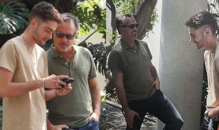 Érika Buenfil reacciona a fotos de su hijo con Ernesto Zedillo Jr