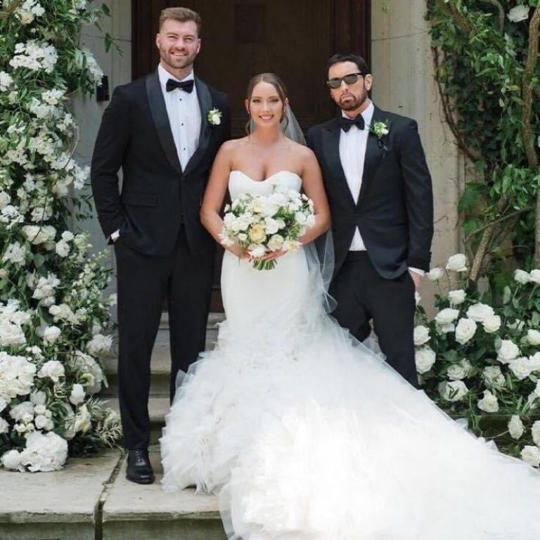 Boda de la hija de Eminem. Foto: X