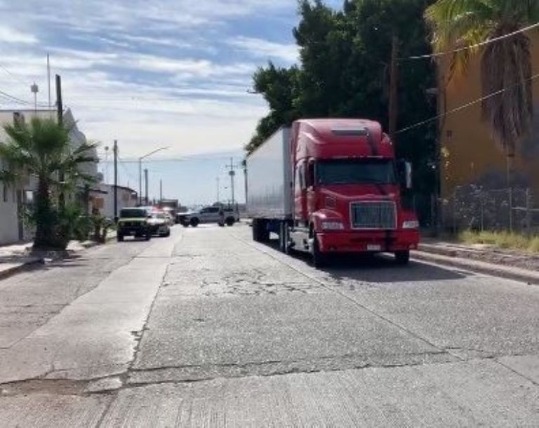 El tráiler donde fueron hallados los extranjeros fue asegurado
