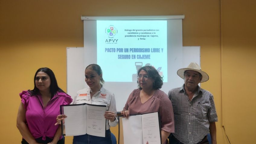 Adriana Torres se compromete a garantizar un periodismo libre y seguro en Cajeme, Sonora