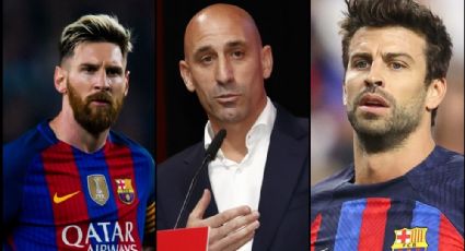 ¿Messi y Piqué corruptos? Rubiales les habría ofrecido 30 millones de la UEFA