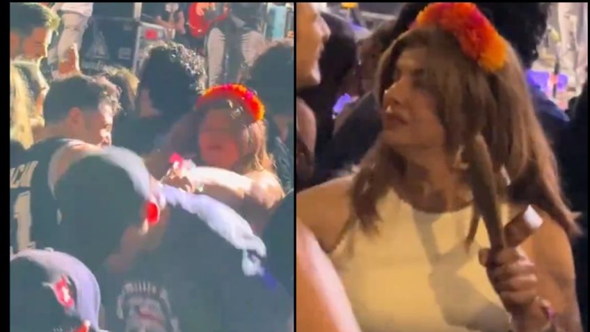 Mujer agarra a chanclazos a jóvenes que bailaban 'slam' junto a ella; el VIDEO se viraliza