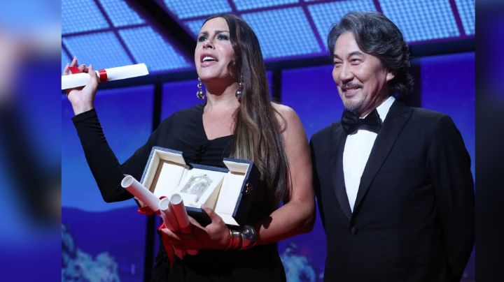 Karla Sofía Gascón, histórica: Es la primer mujer trans en ganar a Mejor Actriz en Cannes