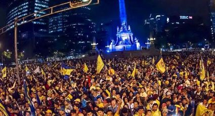 América campeón: 80 mil personas celebraron la 15 en el Ángel de la Independencia