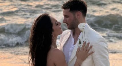 FOTOS: Santiago Giménez se casa con su novia actriz en las playas de Punta Mita