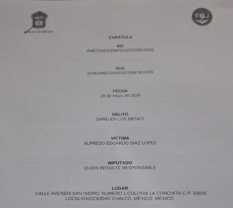 Balean camioneta de 'Lalo Paletas', candidato a la presidencia municipal de Chalco