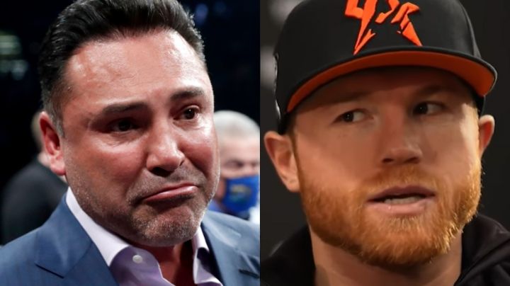 "Tienes cola que te pisen": Saúl Álvarez 'calla' a Óscar de la Hoya tras conato de pelea